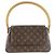 Borsa a Spalla Louis Vuitton Mini Looping Monogram Marrone Bronzo