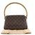 Borsa a Spalla Louis Vuitton Mini Looping Monogram Marrone Bronzo - vista 16