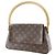 Borsa a Spalla Louis Vuitton Mini Looping Monogram Marrone Bronzo - vista 2