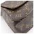 Borsa a Spalla Louis Vuitton Mini Looping Monogram Marrone Bronzo - vista 4