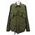 Prada Triangle Logo Jacket Green Khaki