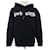 Louis Vuitton Grafik-Kapuzenpullover Schwarz  - Ansicht 1