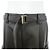 Sacai Kunstlederhose Grün Khaki - Ansicht 6