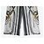 Gianfranco Ferré Gianfranco Ferrè Pantalones Palazzo Seda Estampado Pañuelo Negro Blanco Dorado - vista 4