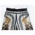 Gianfranco Ferré Gianfranco Ferrè Pantalones Palazzo Seda Estampado Pañuelo Negro Blanco Dorado - vista 6