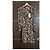 Vestido corto Ba&Sh Gizelle estampado Negro Multicolor Púrpura - vista 10