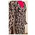 Vestido corto Ba&Sh Gizelle estampado Negro Multicolor Púrpura - vista 2