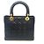 Borsa Christian Dior Lady Medium Nero - vue 3