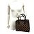 Borsa Louis Vuitton Triana Marrone - vista 10