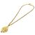 Collana Chanel oro con pendente D'oro - vista 2