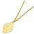 Collana Chanel oro con pendente D'oro - vista 3