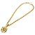 Collana Chanel dorata con pendente D'oro - vista 2