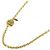 Collana Chanel dorata con pendente D'oro