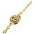 Collana Chanel dorata con pendente D'oro - vista 3