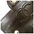 Borsa a tracolla Chanel in pelle nera e marrone Nero - vista 10
