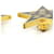 Orecchini Chanel Black and Gold Stud Nero D'oro - vista 3