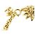 Pulsera de charms en oro Chanel Dorado - vista 4