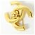 Spilla Chanel Gold 06468 D'oro - vista 3
