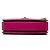 Valentino Pink Leather B Rockstud Flap Shoulder Bag - view 3