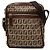 Fendi Beige Zucchino Canvas Crossbody