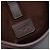 LOEWE Bolsa transversal de couro marrom com aba Anagram Castanho escuro - vista 5
