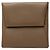 Hermès Brown Epsom Bastia Change Purse Taupe
