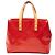 Louis Vuitton Red Monogram Vernis Reade PM Rosso