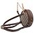 Zaino tondo Gucci Beige Mini GG Supreme Web Ophidia - vista 2