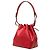 Louis Vuitton Petit Noe in pelle Epi rossa Rosso - vista 2