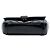 Borsa Baby Chevron in vernice nera con catena monogramma classica Saint Laurent Nero - vista 3