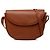 Borsa a tracolla Saint Laurent in pelle marrone