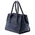 Borsa Prada Blue Glace Calf Twin Pocket Double Handle Blu navy - vista 2