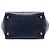 Borsa Prada Blue Glace Calf Twin Pocket Double Handle Blu navy - vista 3