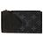 Portafoglio e porta carte Louis Vuitton Black Monogram Eclipse Taigarama Nero