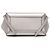 Belt Bag Céline Borsa Belt Celine in pelle di vitello laminata argento Nano - vista 3