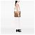 Tote convertibile Prada Beige Vitello Daino con zip frontale - vista 6