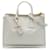 Borsa Prada White Saffiano Lux Double Zip Bianco Bianco sporco