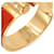 Bracelet Charm Hermès en Or et Rouge Vif Doré  - vue 5