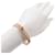 Hermès Bracciale Mini Clic Kelly PM Hermes Bianco D'oro  - vista 6