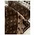 Foulard in seta Louis Vuitton Monogram Leopard marrone Stampa leopardo - vista 7
