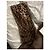 Foulard in seta Louis Vuitton Monogram Leopard marrone Stampa leopardo - vista 9