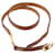 Bracelet Hermès Triple Tour en cuir marron  - vue 4