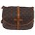 Louis Vuitton Saumur Monogram 30 Marrone - vista 2