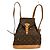 Louis Vuitton Montsouris Monogram MM Marrone