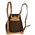 Louis Vuitton Montsouris Monogram MM Marrone - vista 2
