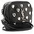 Borsa Blogger in pelle con applicazioni a cuore e monogramma Saint Laurent Nero - vista 2