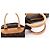 Borsa a Mano Louis Vuitton Monogram Doeville Bowling Vanity Marrone - vista 3
