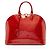 Louis Vuitton Monogram Vernis Alma GM Satchel Rot