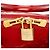 Louis Vuitton Monogram Vernis Alma GM Satchel Rot - Ansicht 9