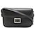 Hermès Bolsa de Ombro Hermes Martine Box Calf Preta Preto